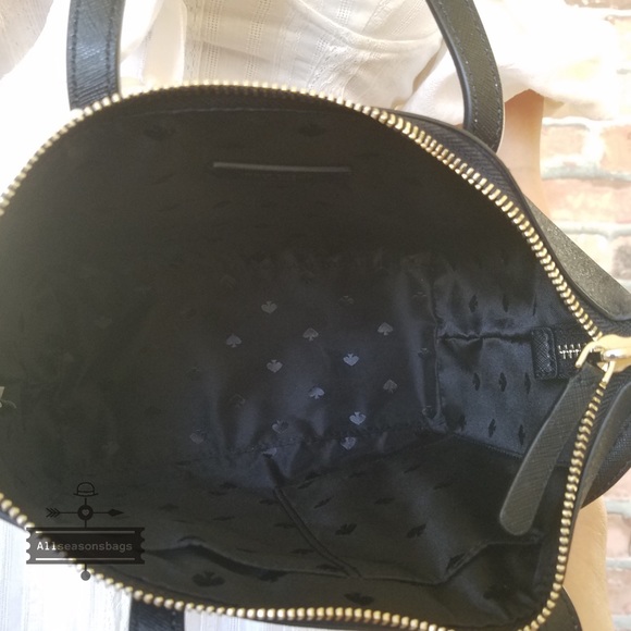 Kate spade SMALL Joeley Satchel black card holder - Picture 7 of 8